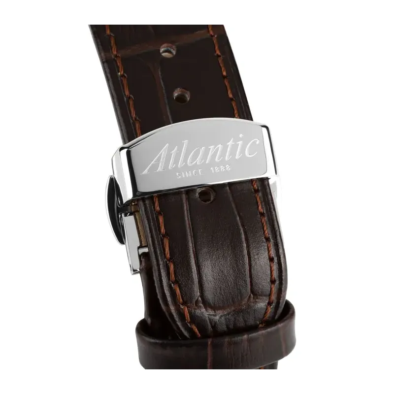 Zegarek męski Atlantic Worldmaster Open Heart 52780.41.21G