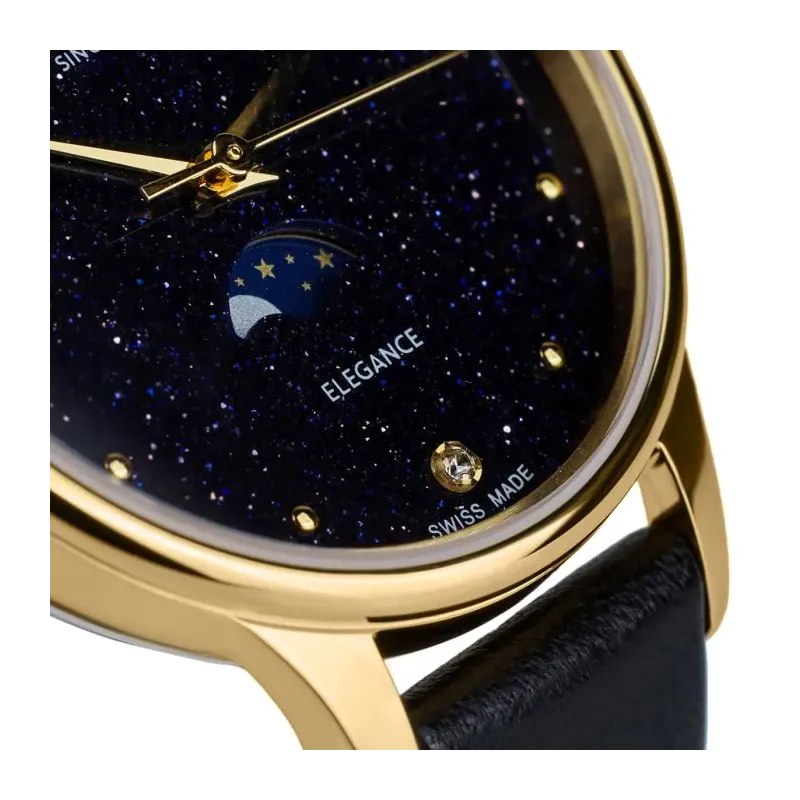 Zegarek damski Atlantic Elegance Moonphase Aventurine 30230.45.59L