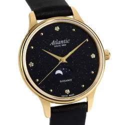Zegarek damski Atlantic Elegance Moonphase Aventurine 30230.45.59L