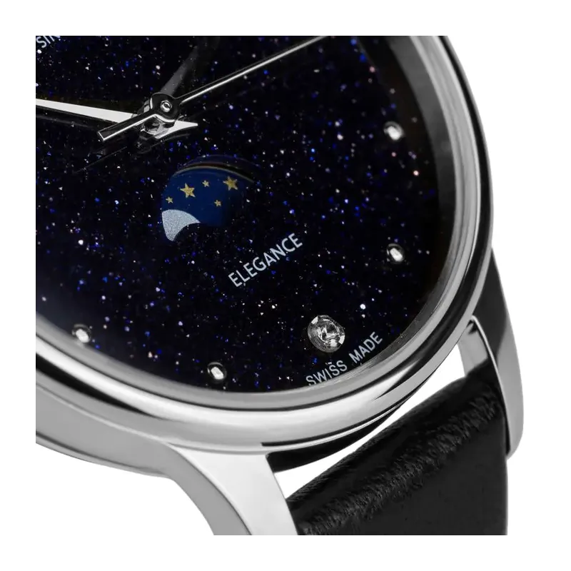 Zegarek damski Atlantic Elegance Moonphase Aventurine 30230.41.59L