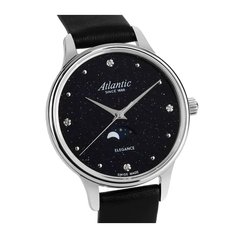 Zegarek damski Atlantic Elegance Moonphase Aventurine 30230.41.59L