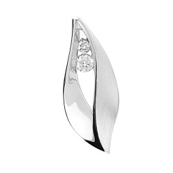 Komplet biżuterii kolczyki i wisiorek łezka z cyrkoniami, srebro 925