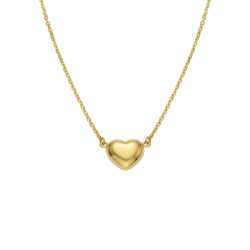 Złoty Naszyjnik Celebrytka Serce pr. 375 - JubilerSezam.pl