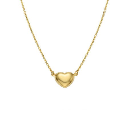 Złoty Naszyjnik Celebrytka Serce pr. 375 - JubilerSezam.pl