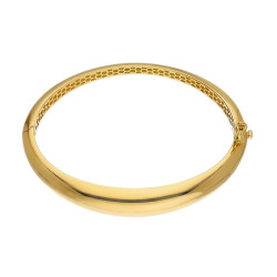 Złota Bransoletka Bangla Gładka - JubilerSezam.pl