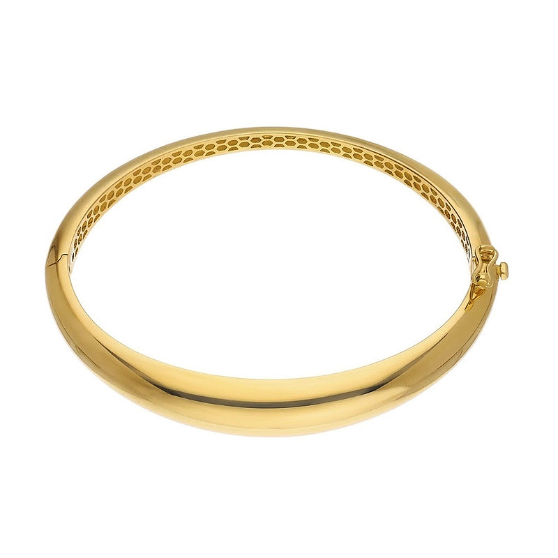 Złota Bransoletka Bangla Gładka - JubilerSezam.pl