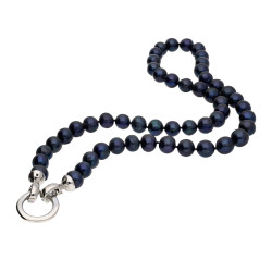 Elegancki Naszyjnik z Czarnych Pereł - JubilerSezam.pl