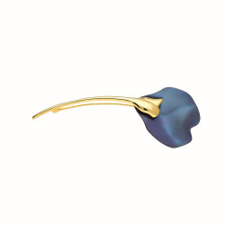 Pozłacana Broszka Tytanowa Kalia - JubilerSezam.pl