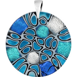 Wisior PALLONCINI ze szkła Murano, koluszko ze srebra 925