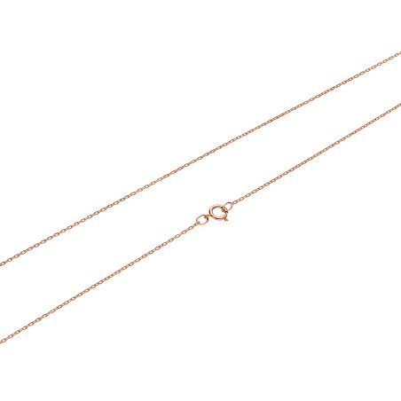 Różowe Złoto Łańcuszek Anker pr. 585 - JubilerSezam.pl