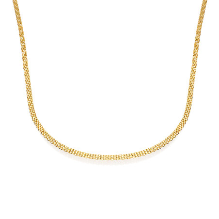 Złoty Łańcuszek Bismark pr. 585 - Klasyczny Splot - JubilerSezam.pl