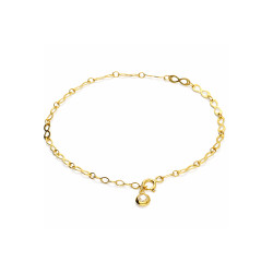 Złota bransoletka Infinity pr. 375 z cyrkonią - JubilerSezam.pl