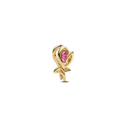 Pandora charms 764555C01 ażurowy tulipan – delikatność inspirowana naturą