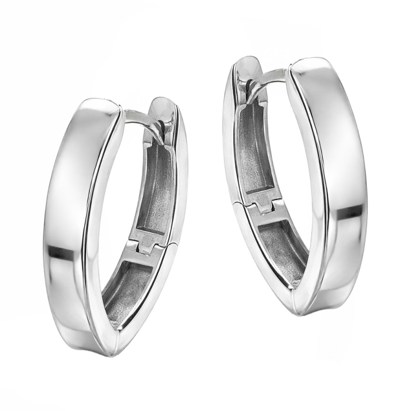 Kolczyki blaski blask w szpic, srebro 925