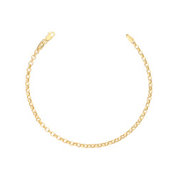 Bransoletka złota dmuchana typu rolo 3 mm, próba 375