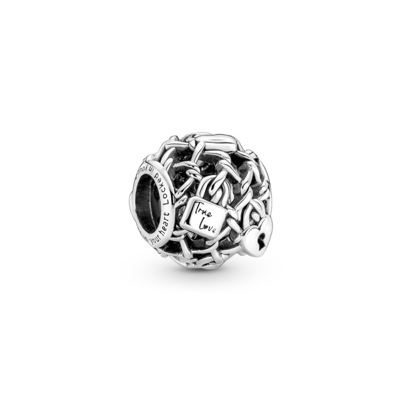 Pandora srebrny charms Kłódka i Klucz 790071C00