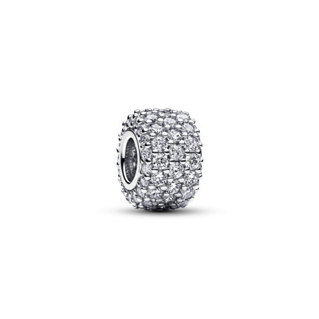 Pandora srebrny charms 792820C01 z cyrkoniami