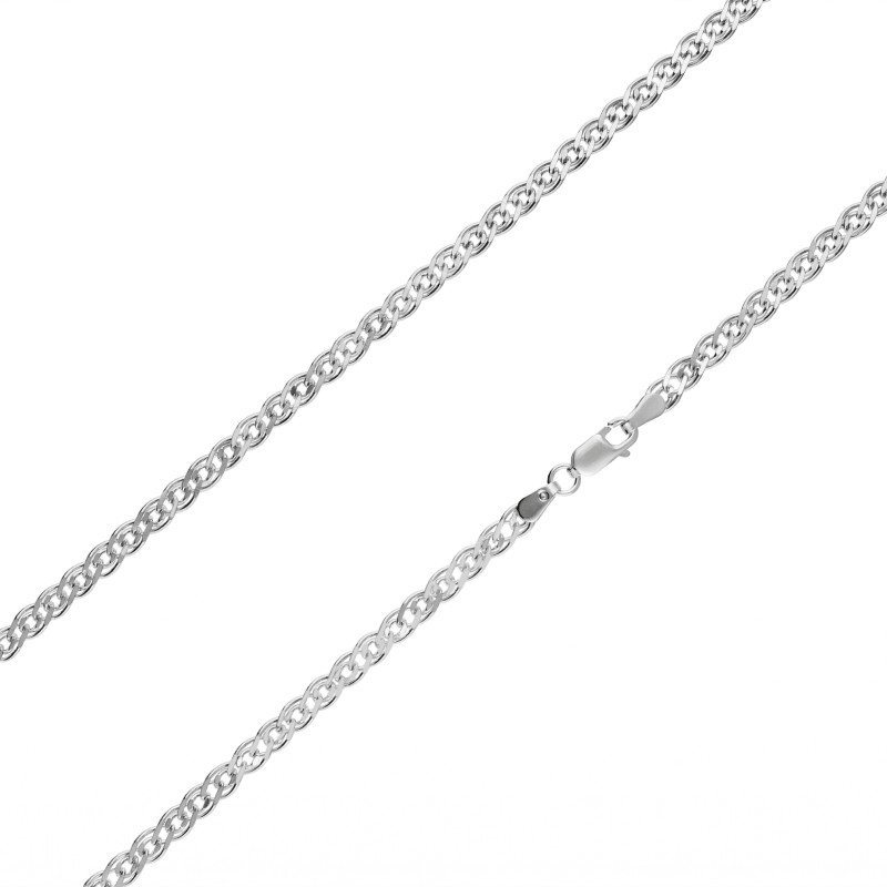 Łańcuszek splot nonna 3,5 mm, srebro 925