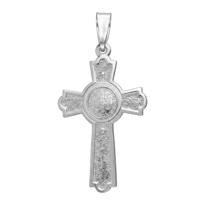 Krzyżyk Benedyktyński ze srebra 925