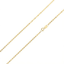 Łańcuszek złoty blaszki próba 585