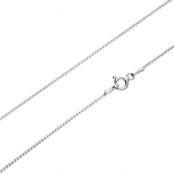 Łańcuszek srebrny serpentina próba 925