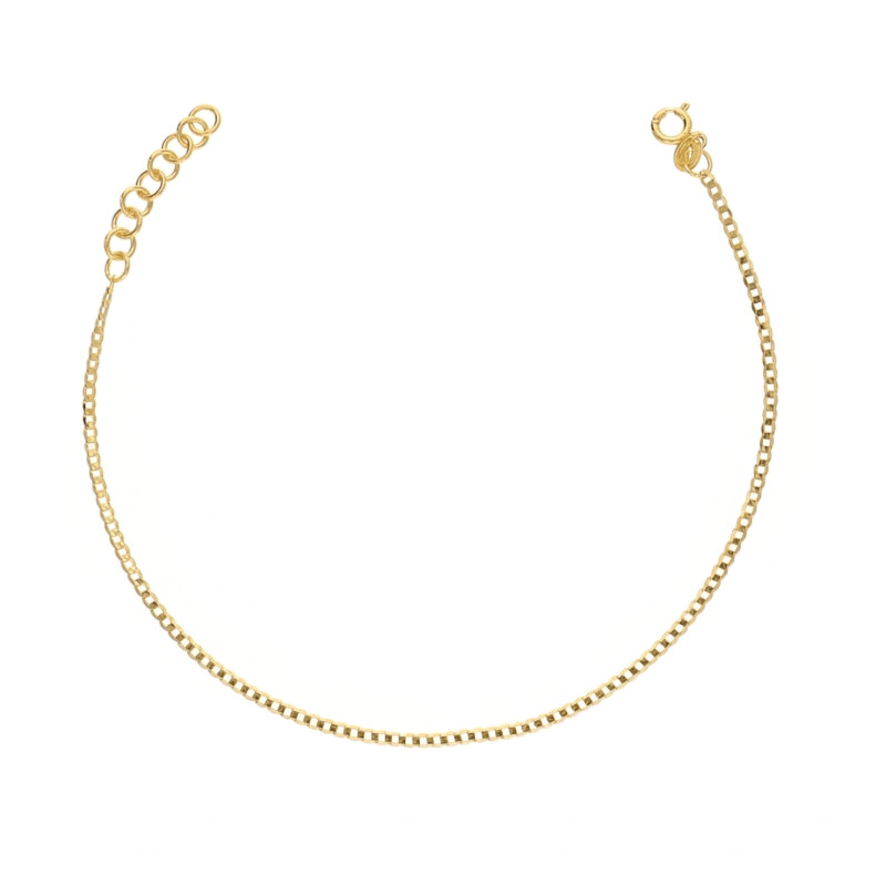 Bransoletka złota pancer 1,5 mm próba 375