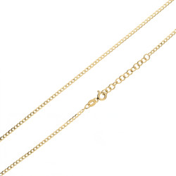 Łańcuszek pancerka grawerowana 1,9 mm próba 585