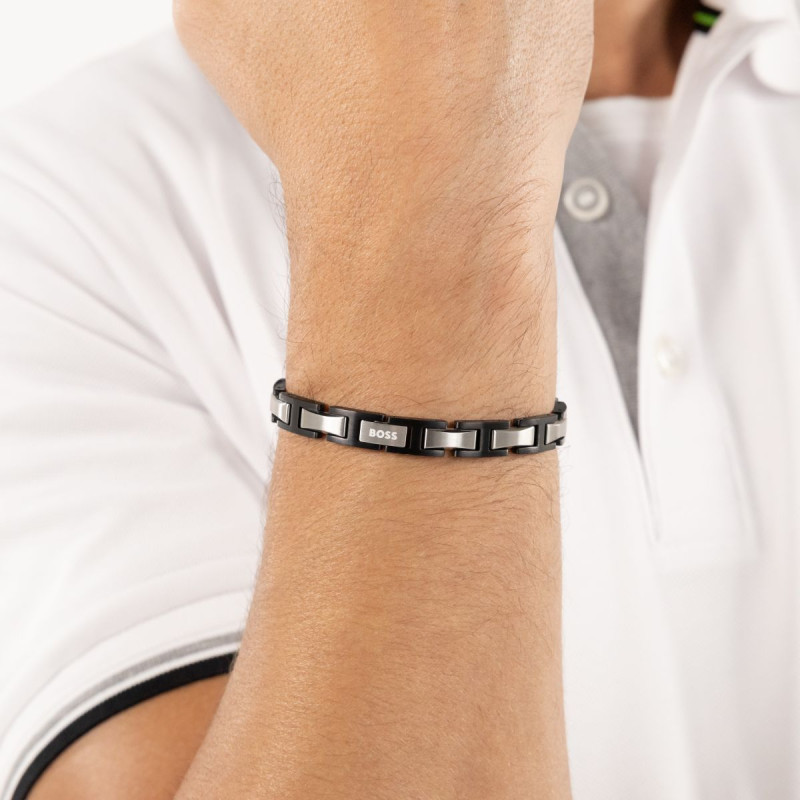 Bransoletka BOSS 1580794 męska ze stali szlachetnej