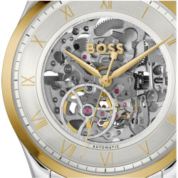 Zegarek męski BOSS Principle Skeleton 1514237 na bransolecie