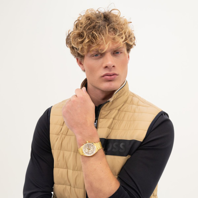 Zegarek męski BOSS Grand Prix 40 1514261 na bransolecie