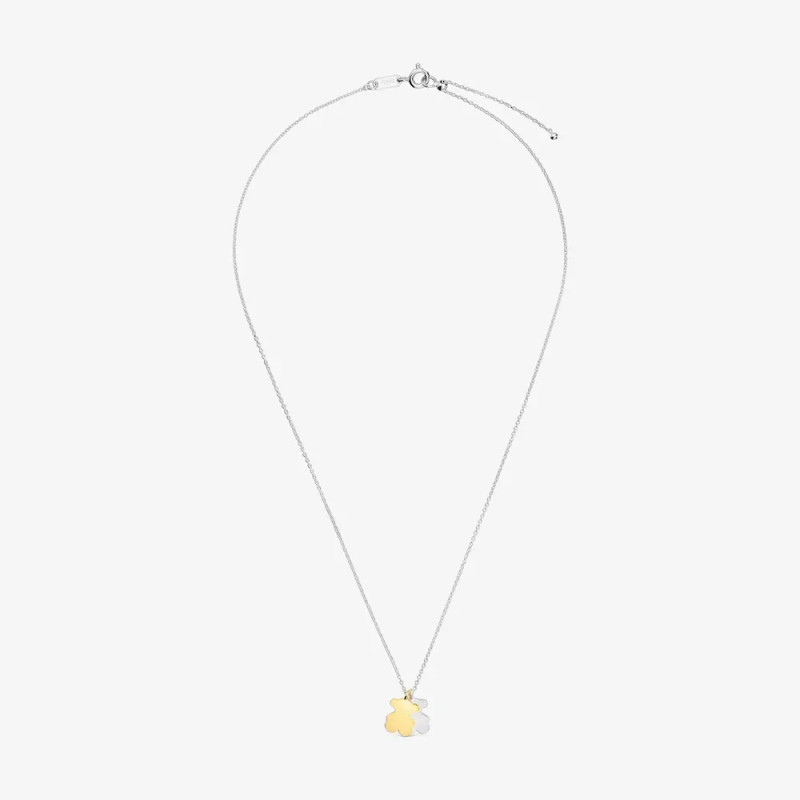 Krótki dwukolorowy naszyjnik z motywami TOUS Sweet Dolls