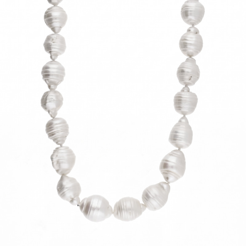 Naszyjnik z perłami barok 10-12 mm