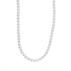 Naszyjnik z perłami, zapięcie ze srebra 925