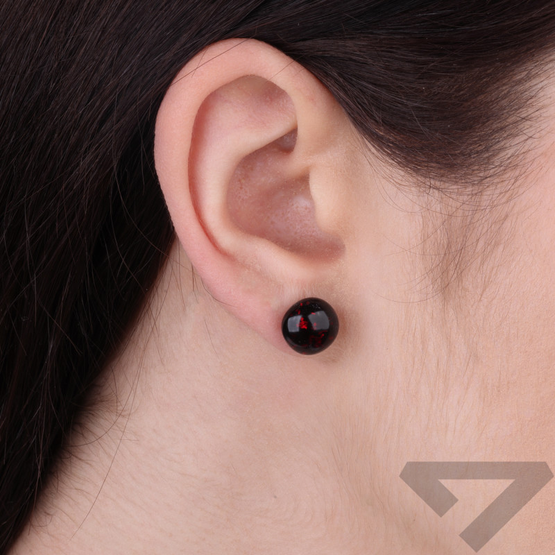 Kolczyki ze szkła Murano CASANOVA i CANNAREGIO, zapięcie ze srebra 925