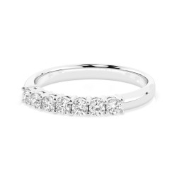 Pierścionek Wieczność z diamentami 101-10098-W-0.42 - Jubiler Sezam