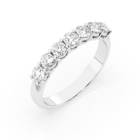 Pierścionek Wieczność z diamentami 101-10098-W-0.7 - Jubiler Sezam
