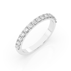 Pierścionek Wieczność z diamentami 101-10112-W-0.42 - Jubiler Sezam
