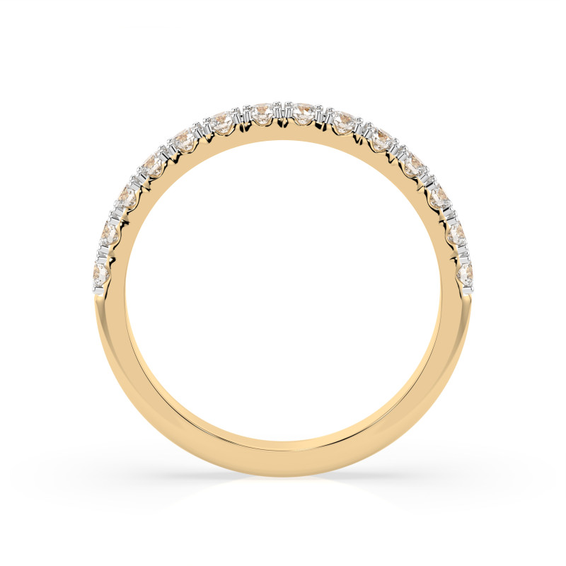 Pierścionek Wieczność z Diamentami KB 101-10112-Y-0.42