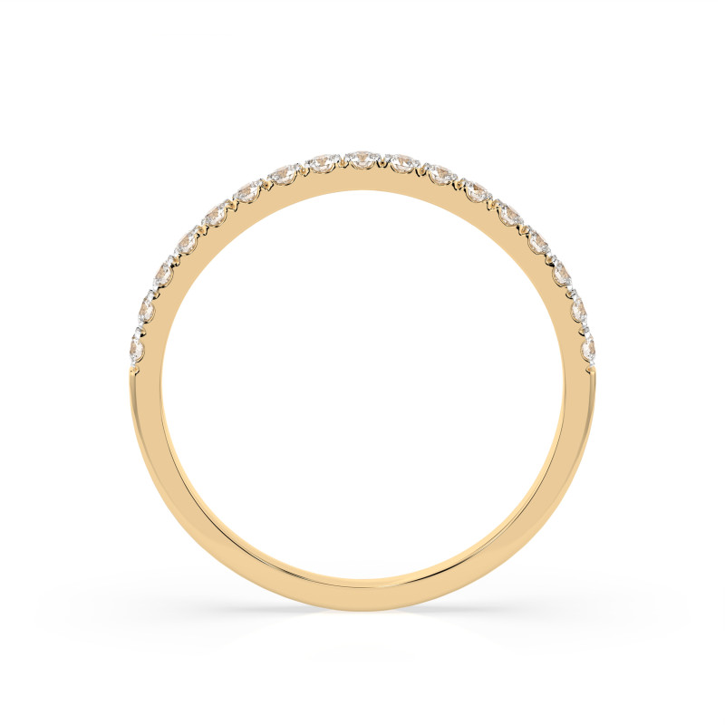 Pierścionek Wieczność z Diamentami KB 101-10111-Y-0.26
