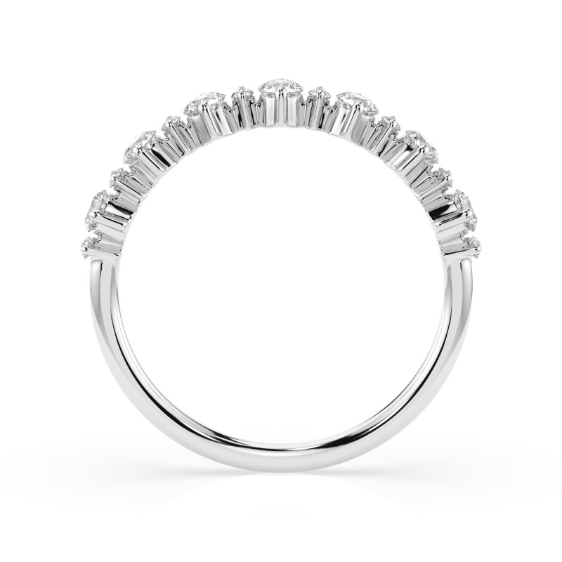 Pierścionek Wieczność z diamentami 101-10147-W-0.42 - Jubiler Sezam