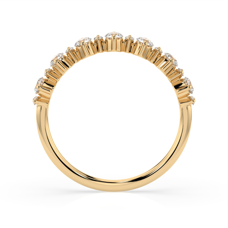 Pierścionek Wieczność z Diamentami KB 101-10147-Y-0.42