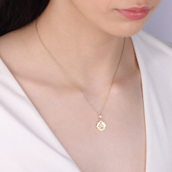 Medalik złoty 14 karat Szkaplerz beczułka