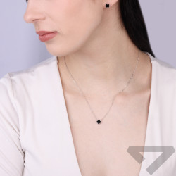 Naszyjnik konicz.em.czarram.bead/anker HS HS754 Ag 925