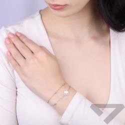 Bransoleta konicz cyrramkul.dm 3mm x12/x2 HS HS2710 Ag 925