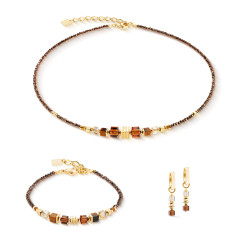 Kolczyki Coeur de Lion CT 3044-21-1116 Stalowe z Kryształami