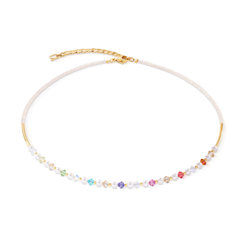 Naszyjnik Coeur de Lion CT 6022-10-1500 Stal Multicolor