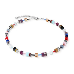 Naszyjnk stalowy Coeur de Lion Multicolour z kryształami Swarovski 2838101592