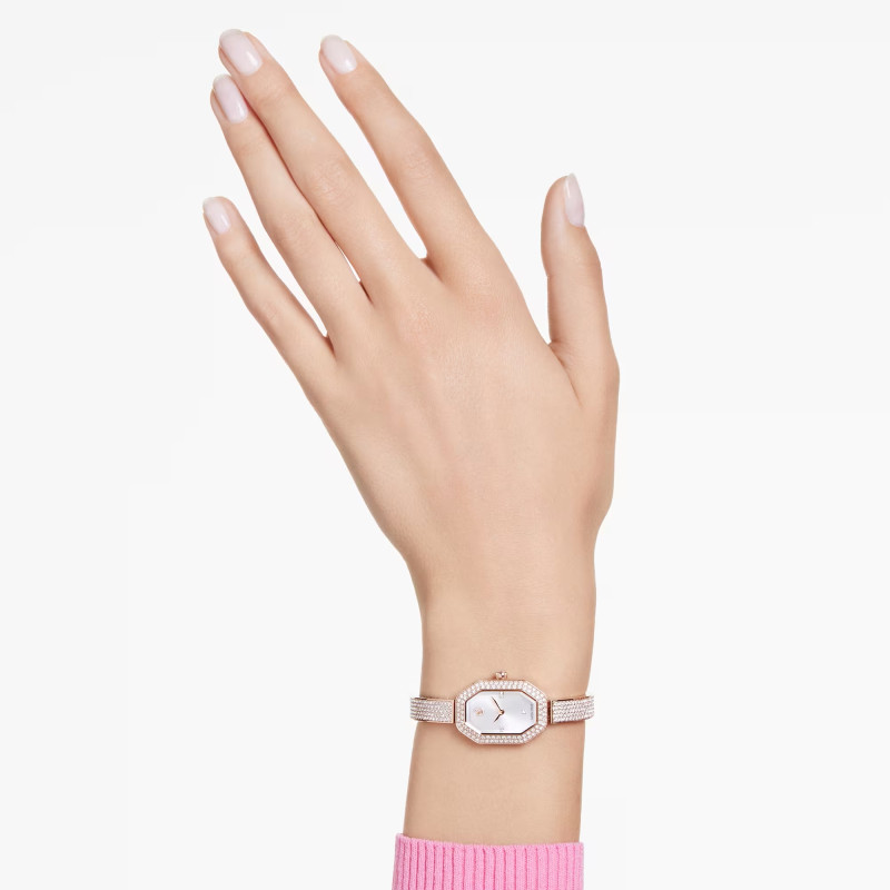 Zegarek Dextera bangle Swiss Made Swarovski, metalowa bransoleta 5672987