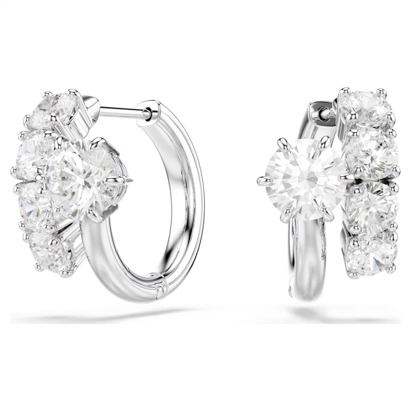 Kolczyki Swarovski kreole Matrix 5753572