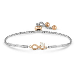Bransoletka damska Nomination MILLELUCI Infinity 028020 024- stal